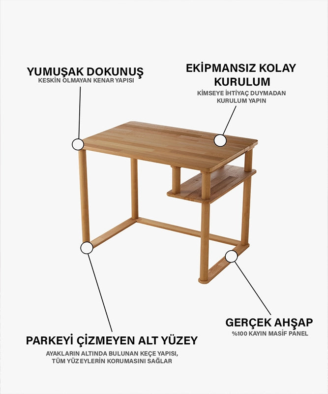 Leor Çalışma Masası